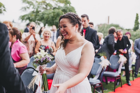 fotos de boda en simo de palau montblanc tarragona