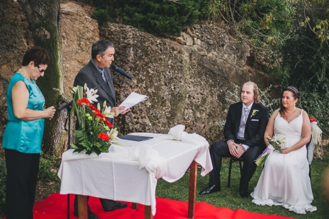 fotos de boda en simo de palau montblanc tarragona