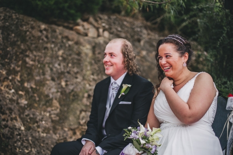 fotos de boda en simo de palau montblanc tarragona