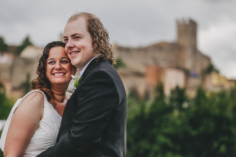fotos de boda en simo de palau montblanc tarragona