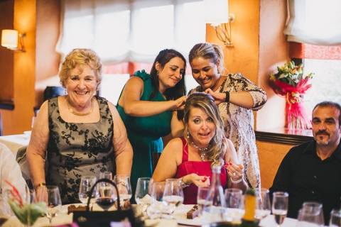fotos de boda en simo de palau montblanc tarragona