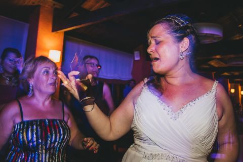 fotos de boda en simo de palau montblanc tarragona