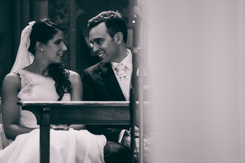 fotos de boda en parroquia san juan de horta en barcelona