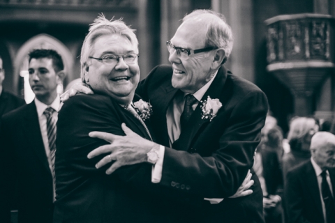 fotos de boda en parroquia san juan de horta en barcelona
