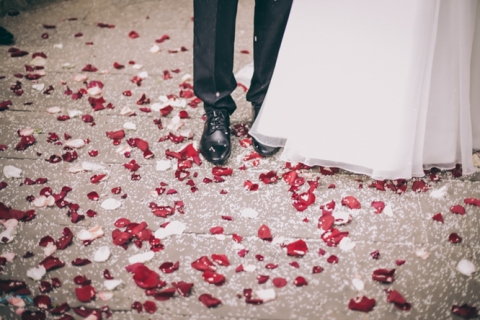 fotos de boda en parroquia san juan de horta en barcelona