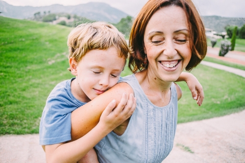 sesion de fotos familiar en club de golf bonmont en tarragona