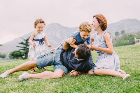 sesion de fotos familiar en club de golf bonmont en tarragona
