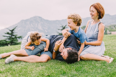 fotos sesion familiar en club de golf bonmont en tarragona