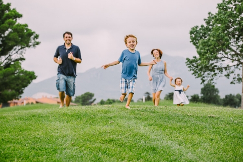 fotos sesion familiar en club de golf bonmont en tarragona