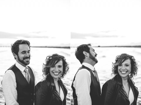 fotos postboda en la playa de barcelona