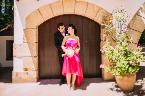 fotos postboda en Roc de Sant Gaieta Tarragona