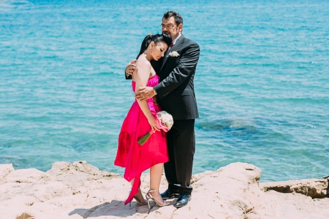 fotos postboda en Roc de Sant Gaieta Tarragona