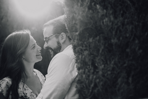 fotos preboda en laberint d'horta en barcelona