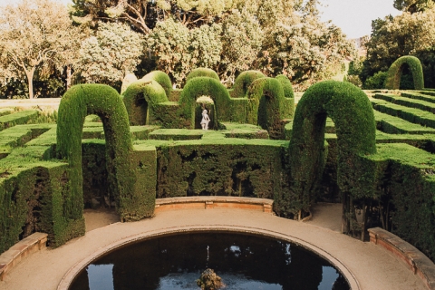 fotos preboda en laberint d'horta en barcelona