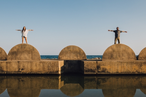 fotos preboda en la playa de tarragona