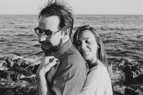 fotos preboda en la playa de tarragona