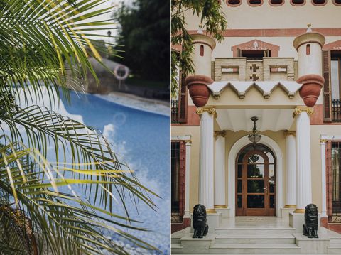 fotos boda en villa retiro tarragona