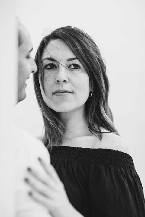 sesión de preboda en caixaforum barcelona