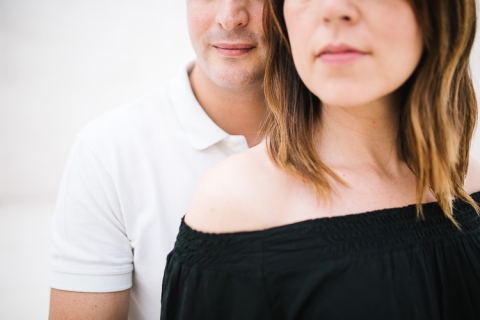 sesión de preboda en caixaforum barcelona