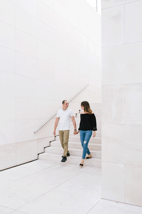 sesión de preboda en caixaforum barcelona