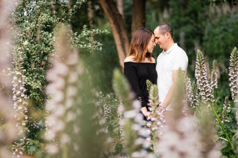 sesión de preboda en montjuic barcelona