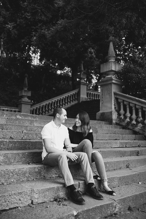 sesión de preboda en montjuic barcelona