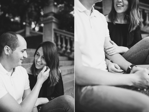 sesión de preboda en montjuic barcelona