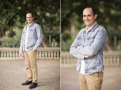 sesión de preboda en montjuic barcelona