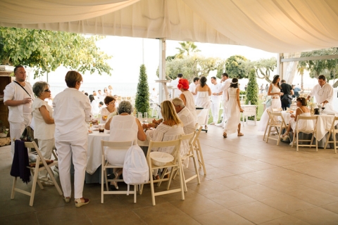 boda en el dorado de Cambrils