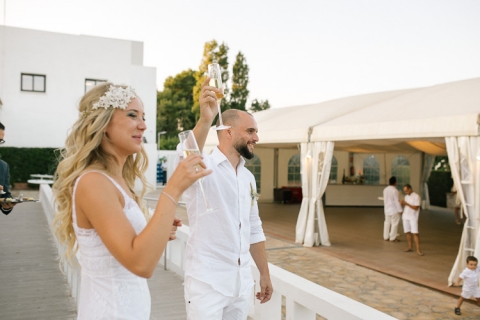 boda en el dorado de Cambrils