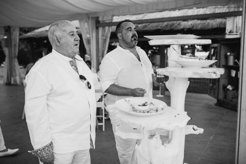 boda en el dorado de Cambrils