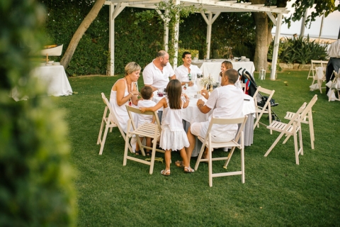 boda en el dorado de Cambrils