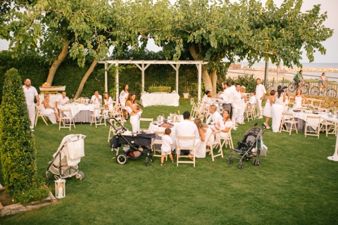 boda en el dorado de Cambrils