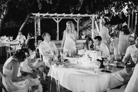 boda en el dorado de Cambrils