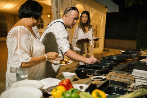 boda en el dorado de Cambrils