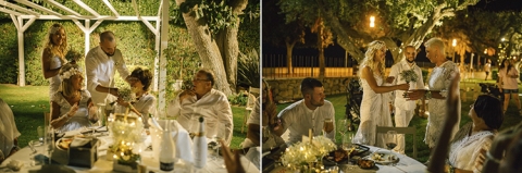 boda en el dorado de Cambrils