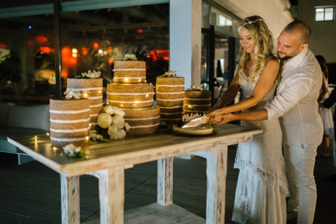 boda en el dorado de Cambrils