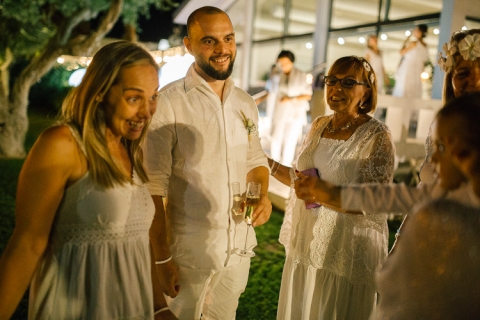 boda en el dorado de Cambrils
