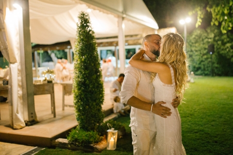 boda en el dorado de Cambrils