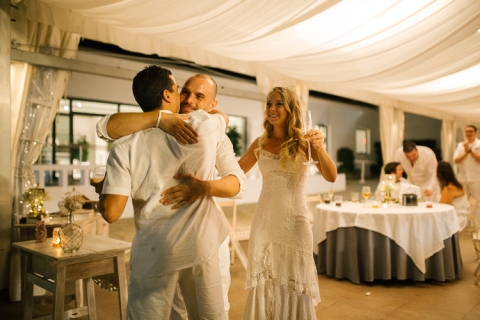 boda en el dorado de Cambrils