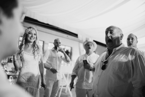 boda en el dorado de Cambrils