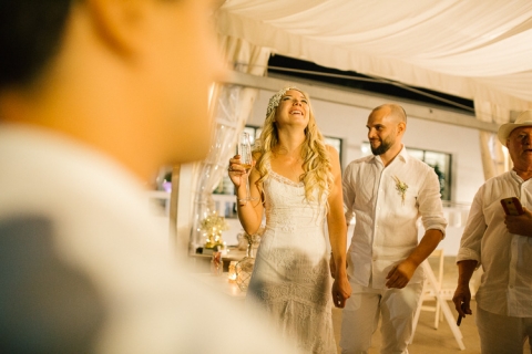 boda en el dorado de Cambrils