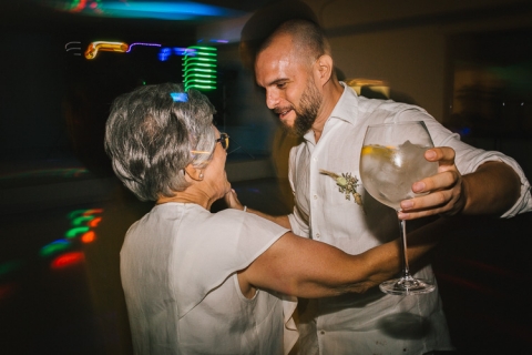 boda en el dorado de Cambrils