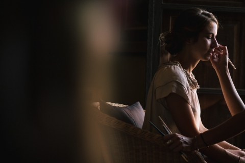 fotos de boda en el castillo de tamarit