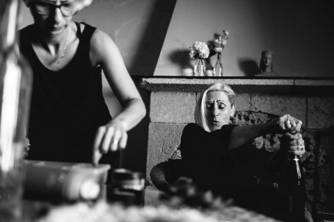 fotos de boda en el castillo de tamarit