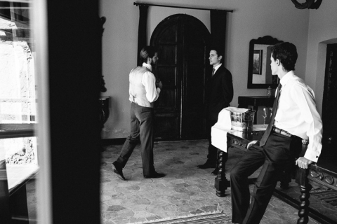 fotografo de bodas en castillo de tamarit