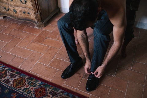 fotografo de bodas en castillo de tamarit