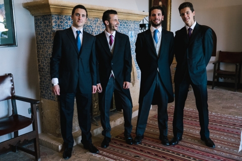 fotografo de bodas en castillo de tamarit