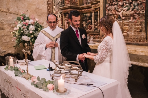 boda en altafulla castillo de tamarit