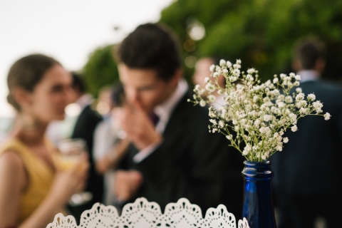 fotografía de bodas en castillo de tamarit